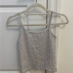 Brandy Melville Light Gray Camisole